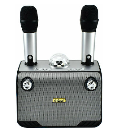 Dispozitiv Karaoke Disco Q YX899 putere 15W cu 2 microfoane wireles